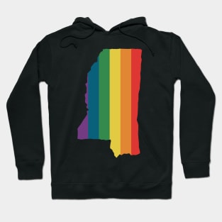 Mississippi State Rainbow Hoodie